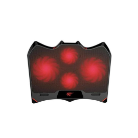 Cooler Gaming P/portátil 17plg material de hierro+plástico 4 ventiladores reclinable mod: HV-F2081