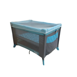 Corral bebé celeste/gris Cutie Baby 678-05813