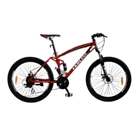 Bicicleta Aro 26 Ekoline Color Negro /Rojo