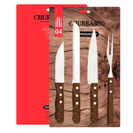 Juego para asado de 4 piezas / Simonaggio