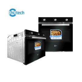Horno eléctrico empotrable 70L Hitech Negro HTBIO-70EE