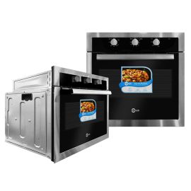 Horno empotrable a gas y eléctrico Hitech de 75 litros