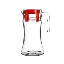 Jarra transparente/rojo 1.4 L Pasabahce - 748-43018R