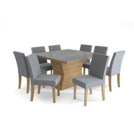 JUEGO DE COMEDOR TILIA 8 SILLAS TA19-FRV5