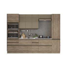 Kit de cocina Maxxi - color nogal