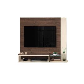 MUEBLE PARA TV HASTA 48" COLOR FREIJO/BLANCO OPACO