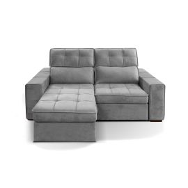 SOFÁ DENTON TELA COLOR GRIS