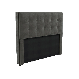 Respaldar color gris new de 2.5 plazas