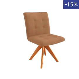 Silla Nice Veludo Deluxe Color Caramelo