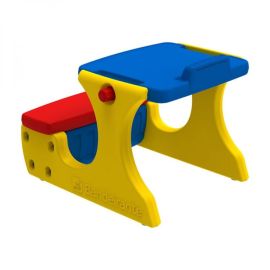 Mesa escritorio con baúl
