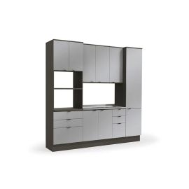 KIT DE COCINA NOX MUEBLE PARA MICROONDAS 700MM 2 PT 3 GAV 