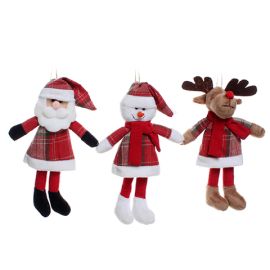 MUÑECOS DECORATIVOS NAVIDEÑOS DE 19CM