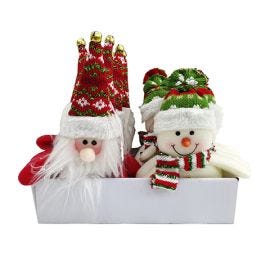 ORNAMENTOS SANTA/H.NIEVE 5 PLG.