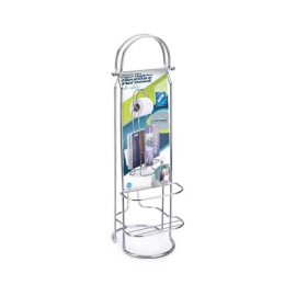 Porta papel higienico y aerosol metal inox ARTHI 1247
