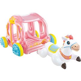 FLOTADOR INFLABLE CARRUAJE DE PRINCESA 