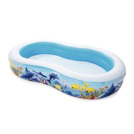 PISCINA INFLABLE FORMA OVALADA  54118