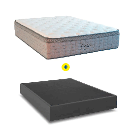 COMBO ELITE 2 PLAZAS: COLCHÓN + SOMMIER