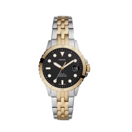 RELOJ PARA DAMA ACERO PLATEADO DORADO FOSSIL 