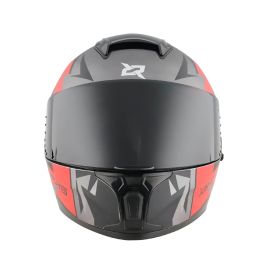 Casco para moto Xsports M66 Sun Visor Ioniks gris rojo 