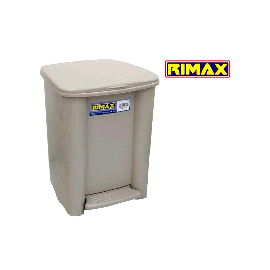 Basurero de 8 Lts - Crema - Rimax