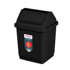 Basurero Plástico C/Tapa Basculante 5Ltrs. Sr2205/20