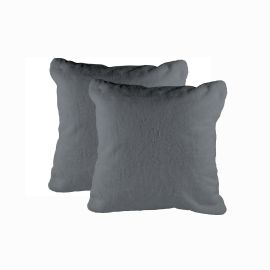 Cojín Set de 2Pzas. 46x46 cm Gris Toskana