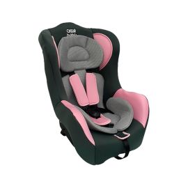 Asiento d/Auto p/Bebé  Gris y Rosa 679-L593022A