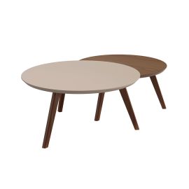 CONJUNTO MESA DE CENTRO CLASSIC REDONDA -60275