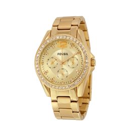 RELOJ PARA DAMA RILEY MULTIFUNCION CHAMPAGNE  ES3203