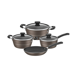 Bateria de cocina 4pzas sicilia avellana Tramontina cutelaria 
