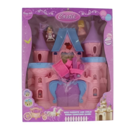 Juego de castillo y muebles c/luces jia xuan long toys