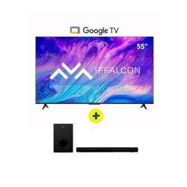 Combo Televisor 55 Pulgadas IFFALCON + Home Theater Iffalcon