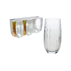 Vaso Linka - 6 Piezas - 245 Cc - Transparente - Pasabahce