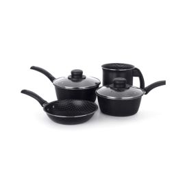 Juego de Ollas 4 Pzas Essencial negro Multiflon 2626008