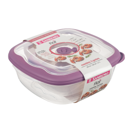 Juego de Envases Herméticos Flor Rosa 3Pzs 712/57C