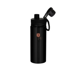 Botella Térmica - 540 ml - Negro - Berlinger Haus