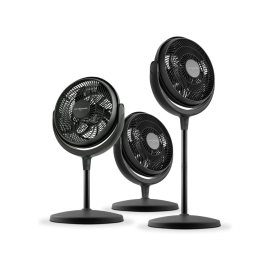 Ventilador 3 en 1 pie/mesa/pared Air Monster 110 W negro c/control - M1832-RPG 