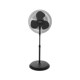 Ventilador de pie White Westinghouse 40W color negro W-72919