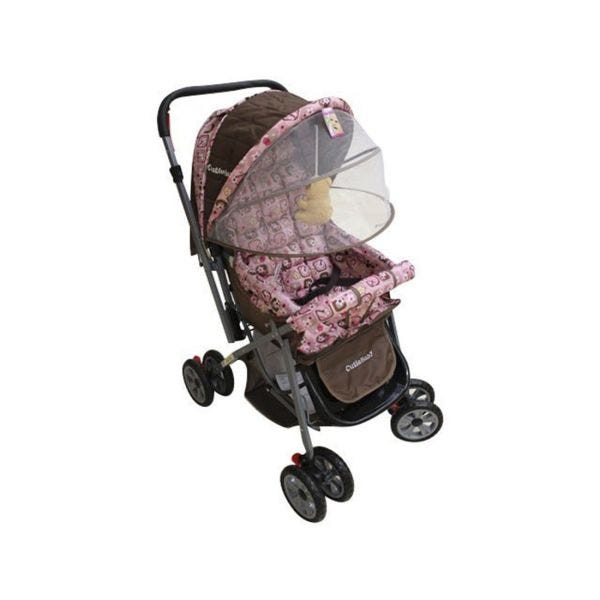 COCHE P/BEBÉ 98X45X63CM COLOR ROSADO 676-L1029032