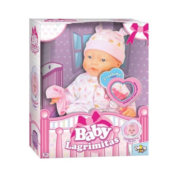 Muñeca baby lagrimitas llora de verdad clearance