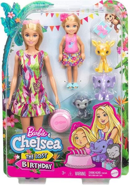 Barbie con animalitos outlet