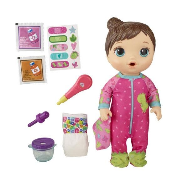 Baby alive bebita tiene discount fiebre
