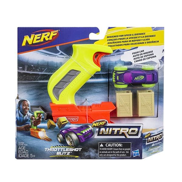 Nerf lanzador coches sales