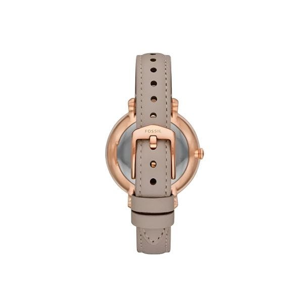 Reloj Fossil para dama Jacqueline solar piel ecologica gris ES5091 Tienda Amiga