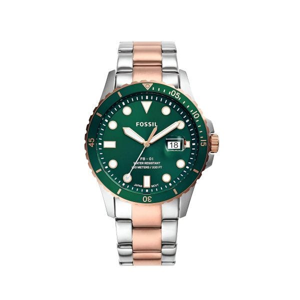 Reloj fossil acero inoxidable caballero top