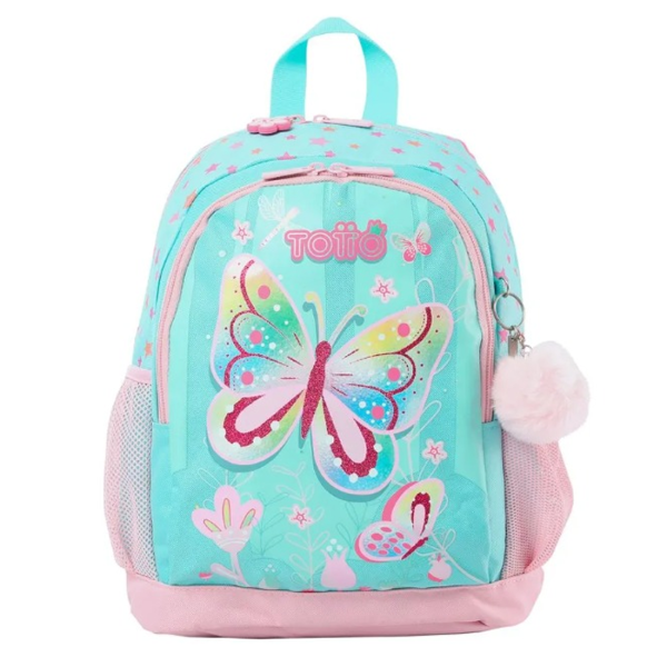 Mochila Totto P Mujer Coleccion Dancing Rabbit Mariposa Talla M Tienda Amiga