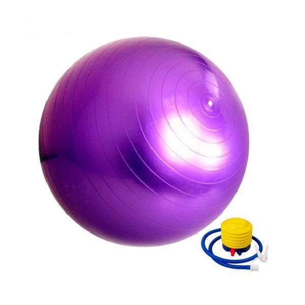 Pelota esfero gimnasia yoga pilates 85 cm -azul - GMP